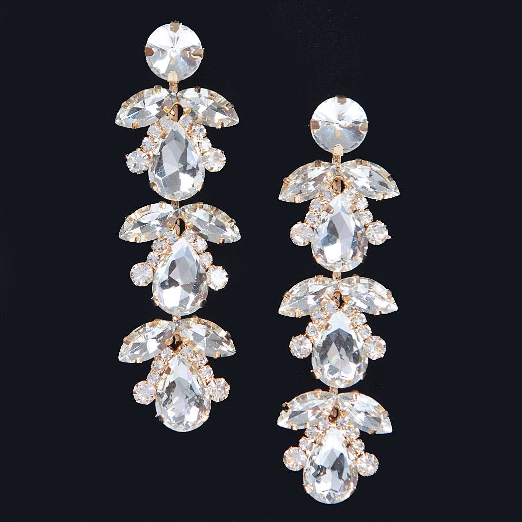 3AM BY H&D ACCESSORIES - Wholesale Dangle Earrings - Rhinestone Earring1