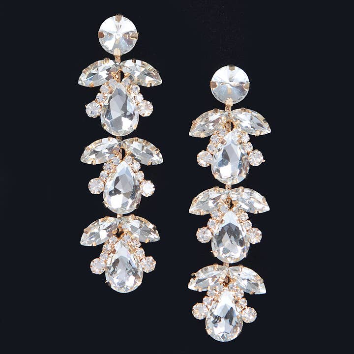 3AM BY H&D ACCESSORIES - Wholesale Dangle Earrings - Rhinestone Earring1