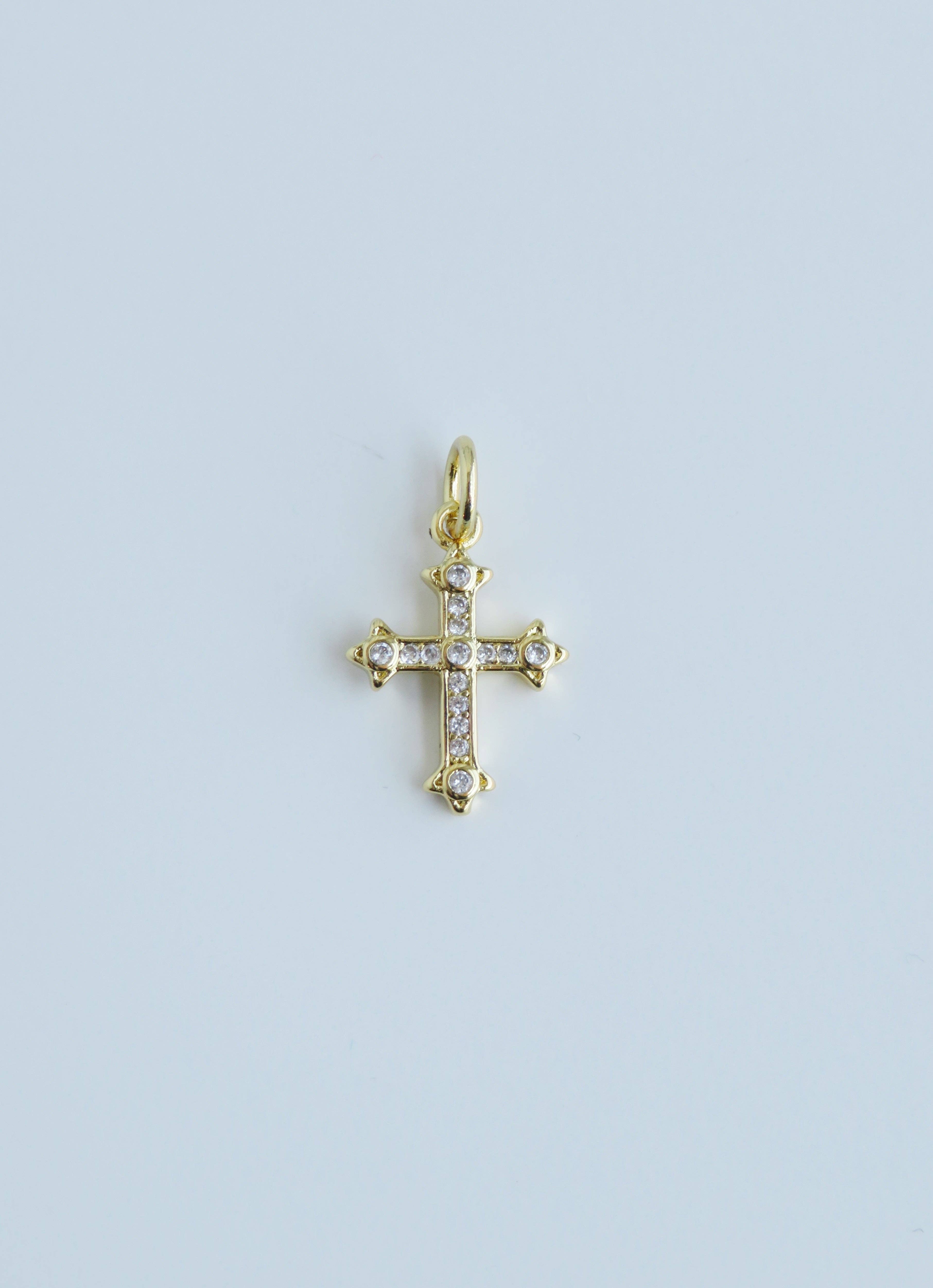 Boutique Suarez Co. - Wholesale Individual Charm/Pendant - Diamond Crosses3