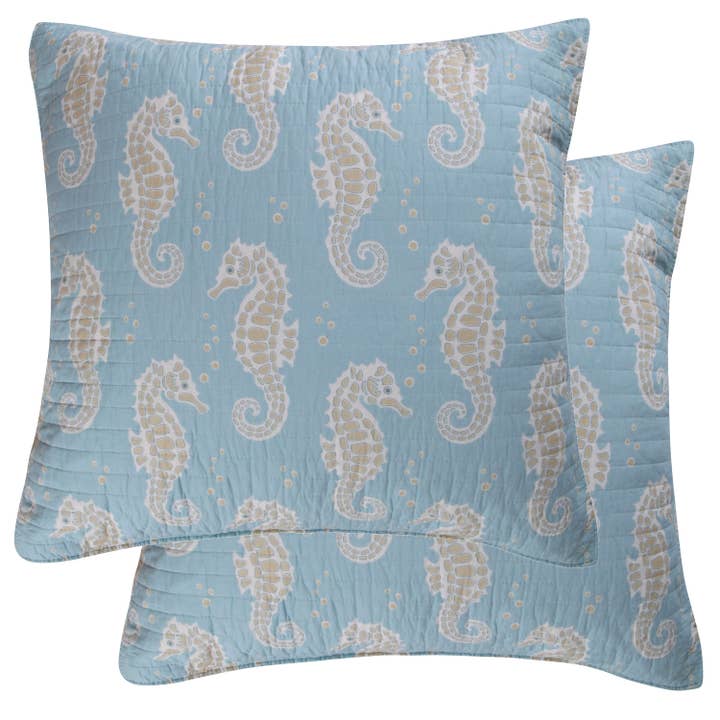 Blue Maui Euro Sham Set of 2 for wholesale by Levtex Home