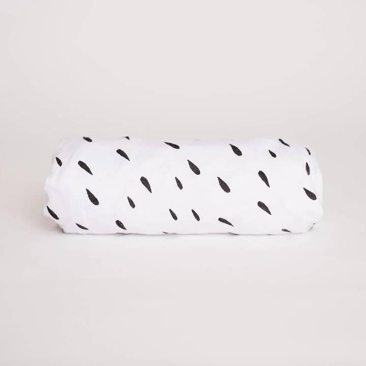 NODNAL Co. - Wholesale Cot/Crib Sheets - Raindrops Fitted Mini Crib Sheet5