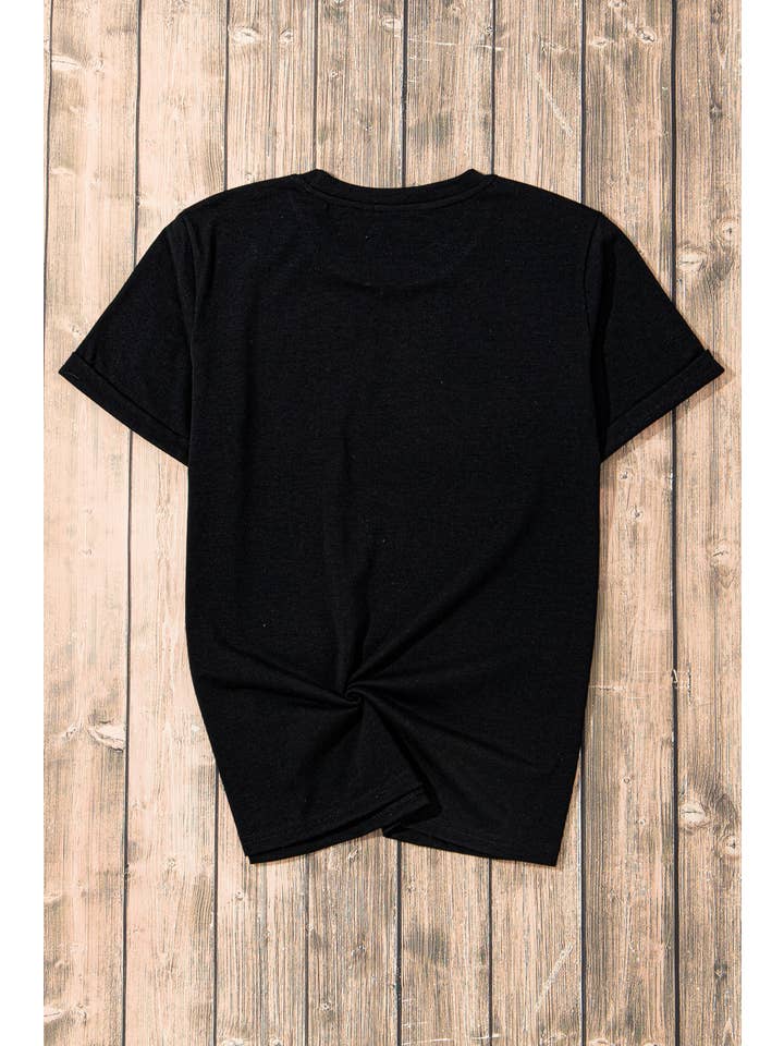 PRETTY BASH - Wholesale T-Shirt - Women's - Solid Short Sleeve Crew Neck Tee45