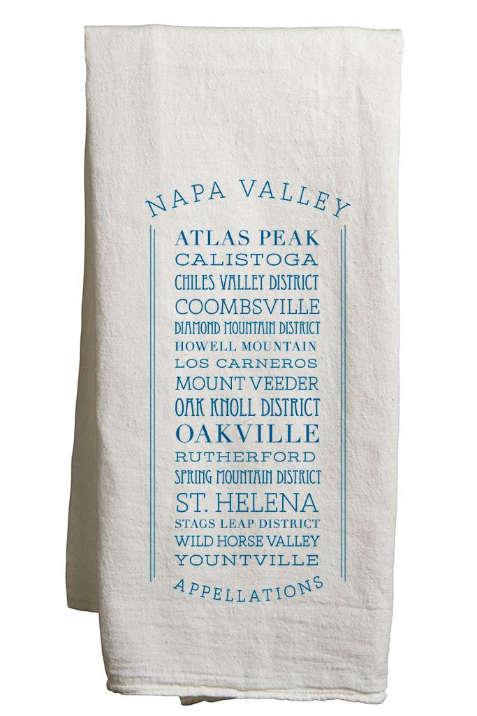 Mercantile 12 - Wholesale Tea Towel - Custom APPELLATIONS 22" x 38" Flour Sack Tea Towel7