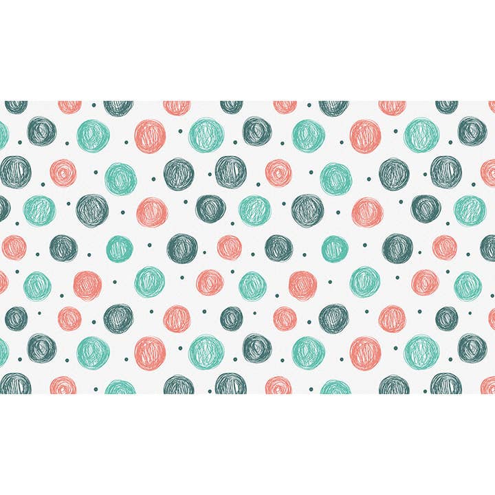 Cabeceira de vinil Children's Dots por atacado de Pinted