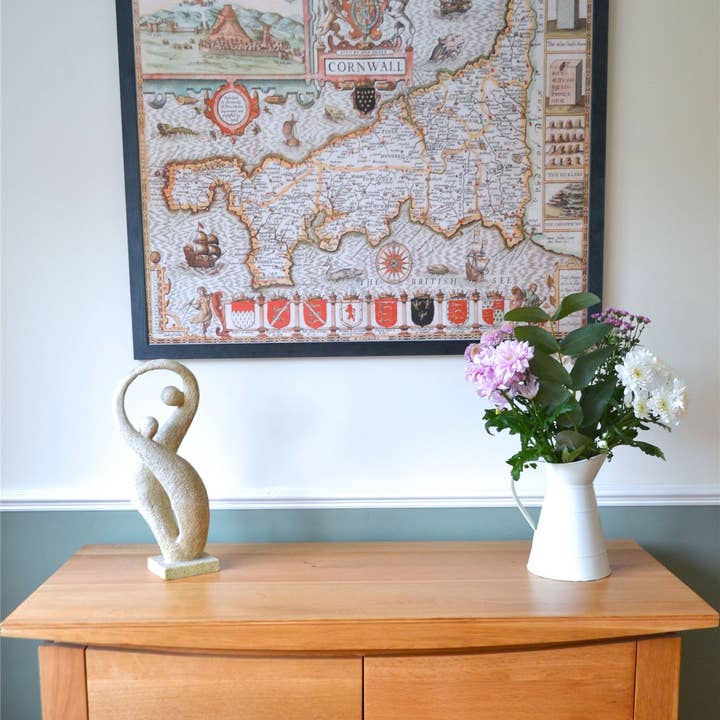 Map Marketing Limited - Venta al por mayor Mapas - Mapa Histórico de Warwickshire (1610)