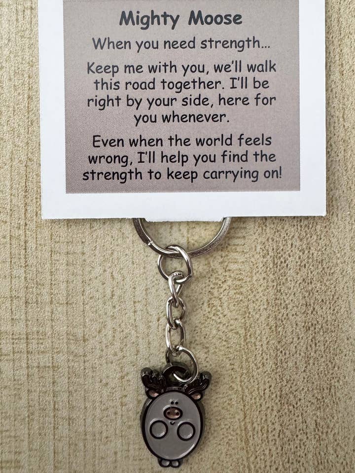 Porte-clés Élan Puissant pour la vente par Little Joys