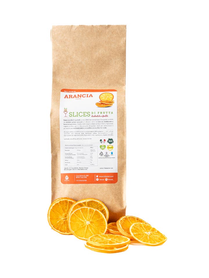 Biocal® - Rodajas de naranja deshidratada naturales para venta al por mayor de BIOCAL SRL