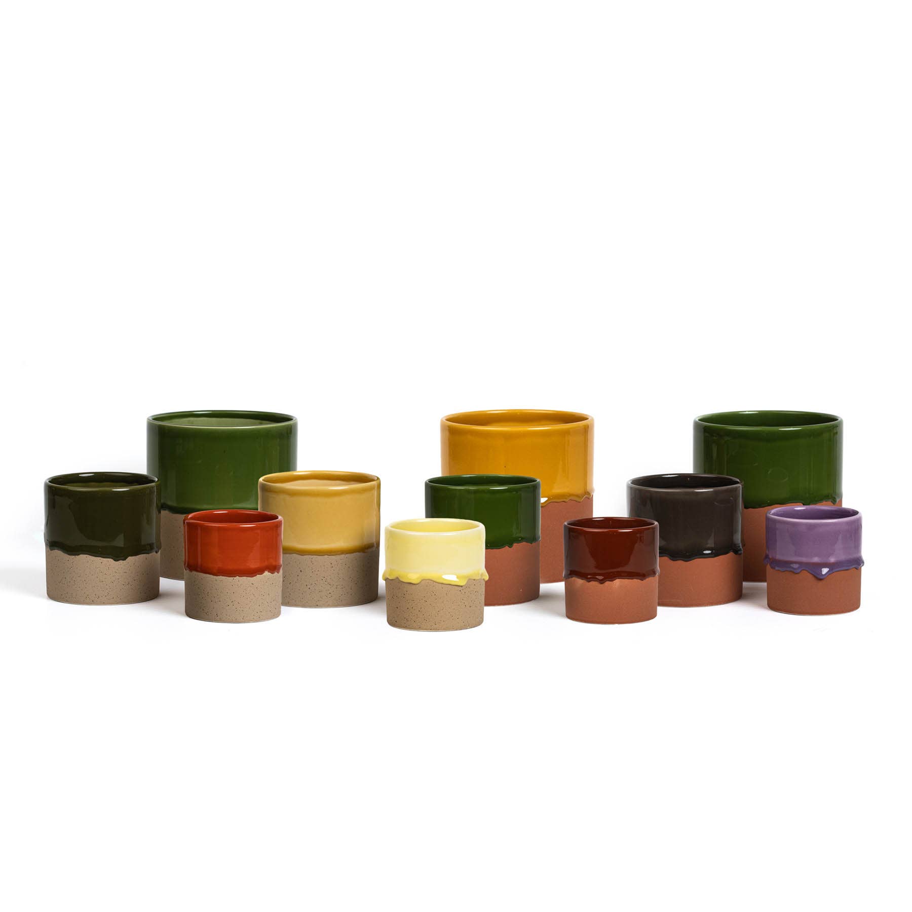 YOD&CO - Vente Pot - Pot en céramique Drip avec effet goutte6