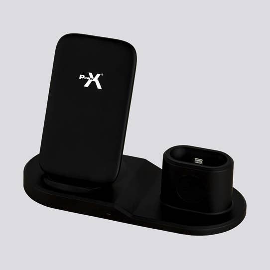 Base di ricarica Wireless 3 in 1 per la vendita all'ingrosso da parte di Power X