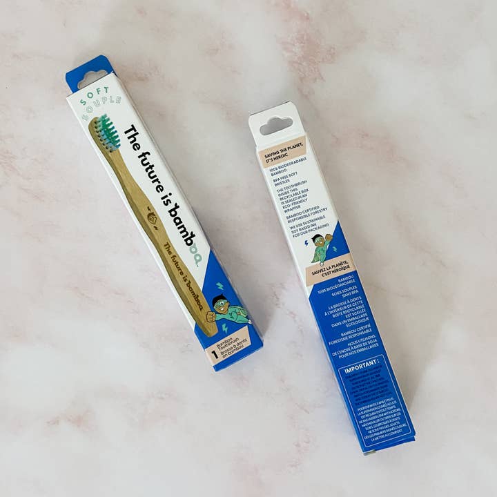 The future is bamboo - Wholesale Toothbrush - Kids & Baby - Superhero KIDS Toothbrush1