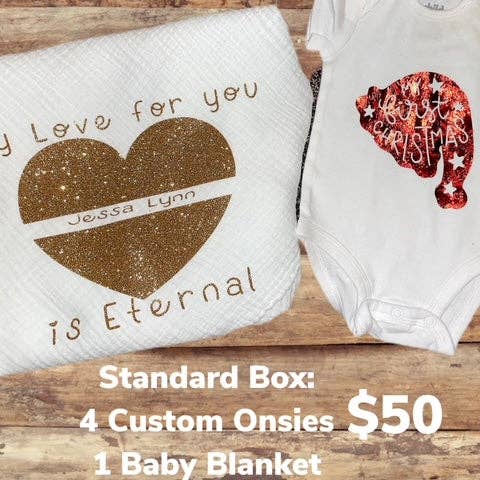 Standard Baby Box for wholesale by Redeemed Roses Crafts