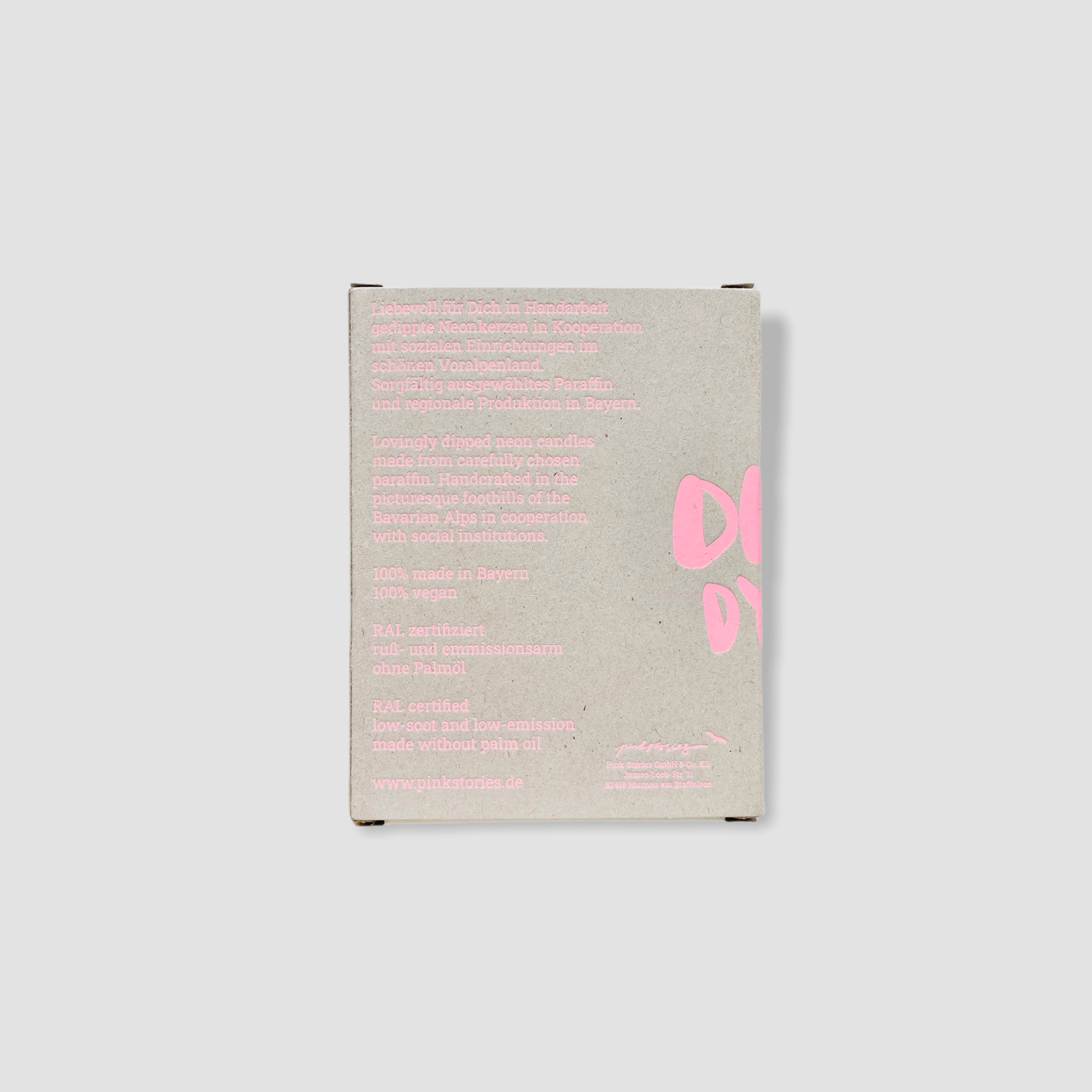 Pink Stories – Großhandel Kuchenkerze – Dip Dye Konfetti Geburtstagskerzen Set in Regenbogenfarben2