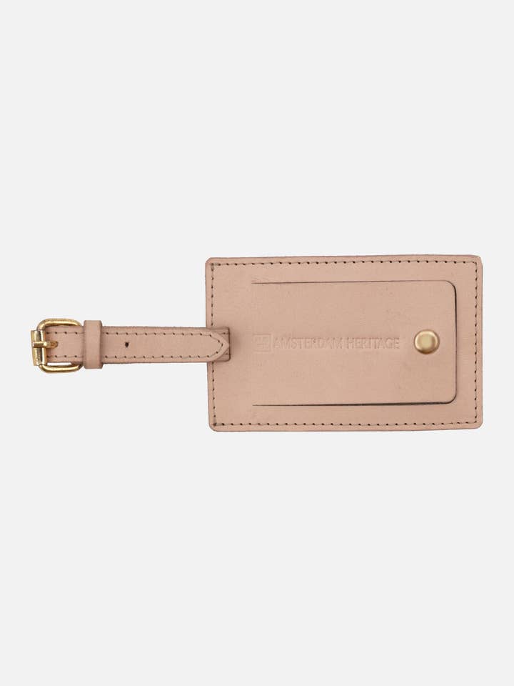 Skye | Leather Luggage Tag for wholesale by Amsterdam Heritage Leather Belts, Bags, Jackets & Apparel
