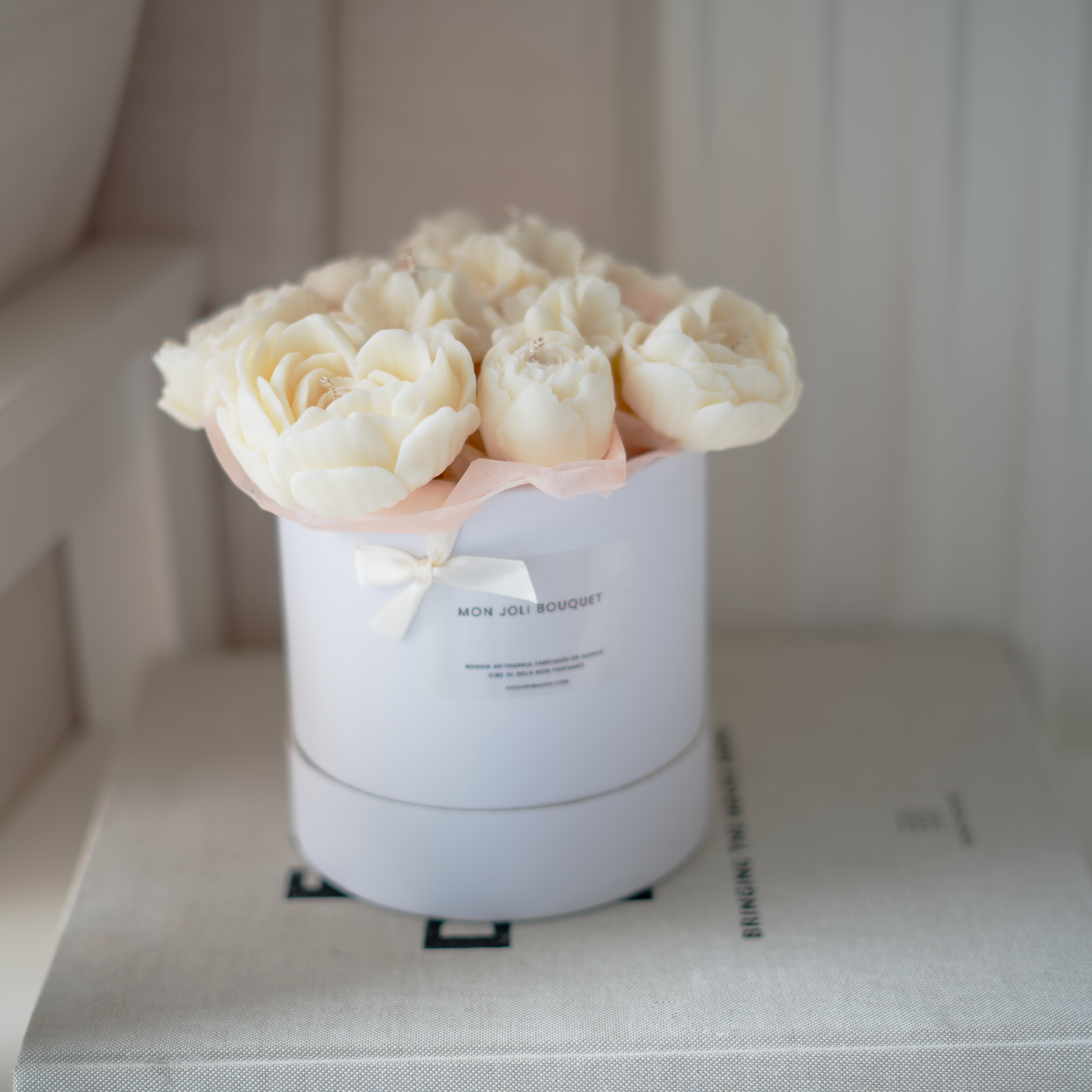 Studio Firaora - Wholesale Artificial Flowers - MY PRETTY BOUQUET of Love - Soy wax9