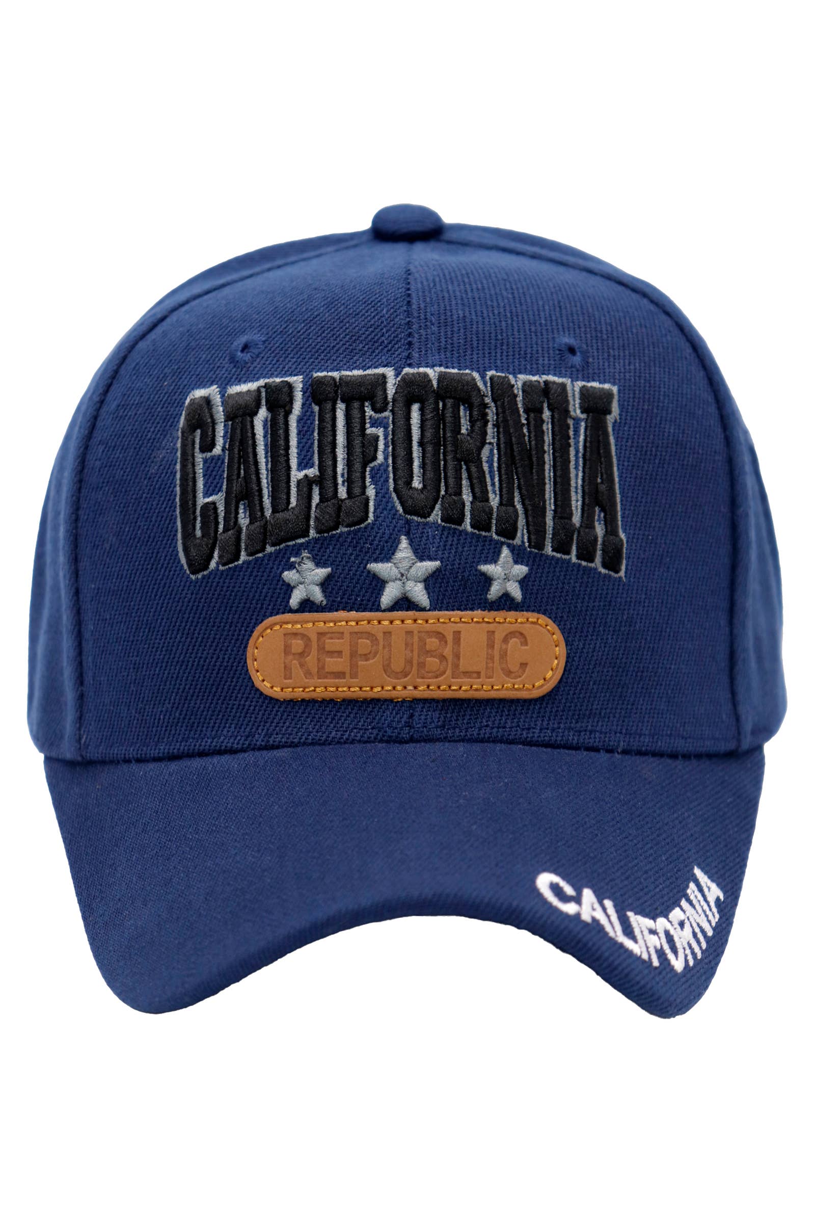 Cap Zone - Vendita all'ingrosso Cappellino da baseball - Unisex - Berretto da baseball con chiusura in velcro della California Republic5