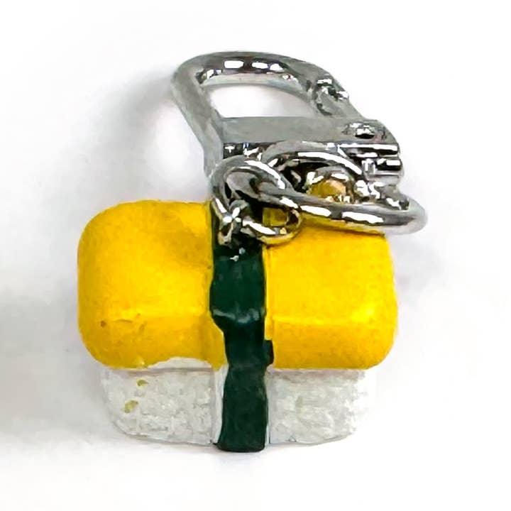 Tamago Nigiri Sushi Keychain – Mini Japanese Omelette Charm for wholesale by Rainbow Unicorn Birthday Surprise