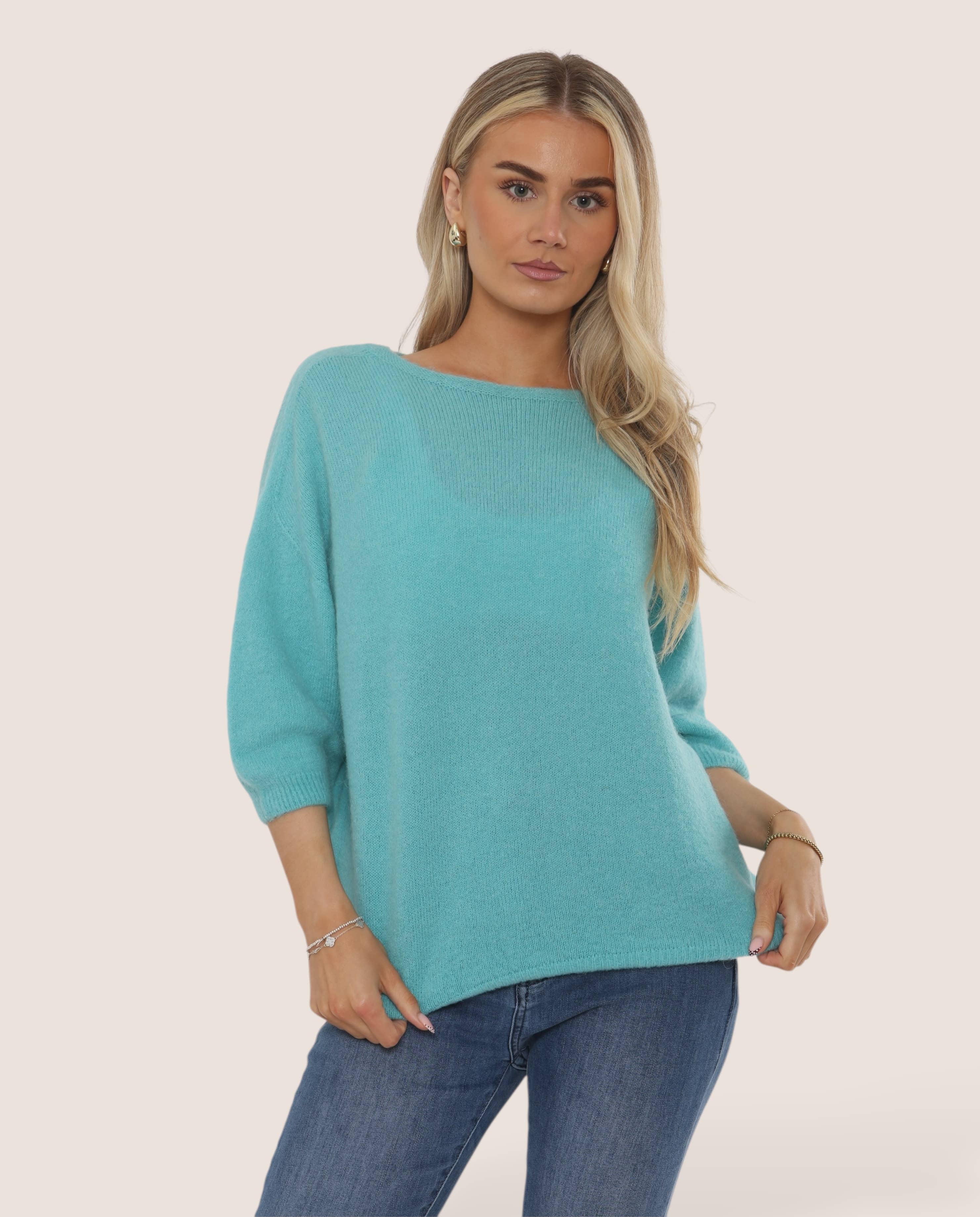 Terminal 1 Clothing – Pulôver - Mulher por atacado – Camisola Alpaca Gola Redonda26