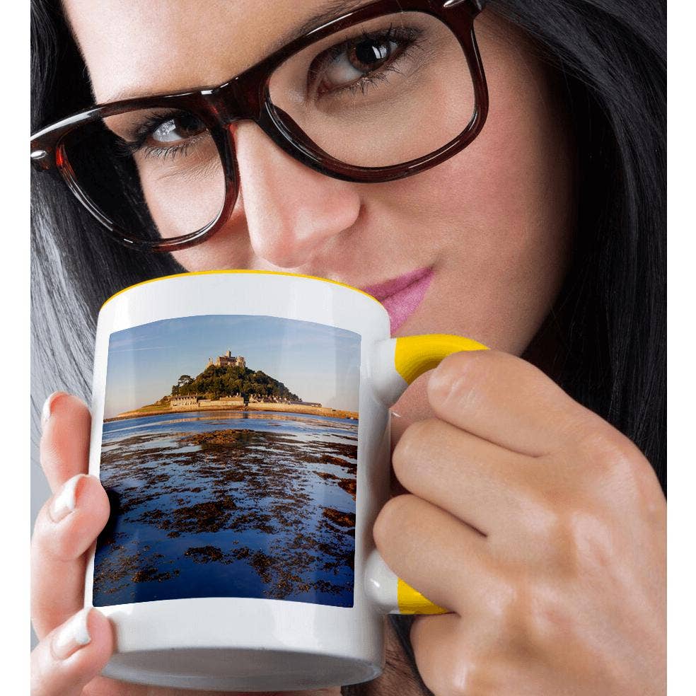 3dRose - Wholesale Coffee Mug - 3dRose, St. Michaels Mount at dawn, Marazion, Cornwall, England, Mug1