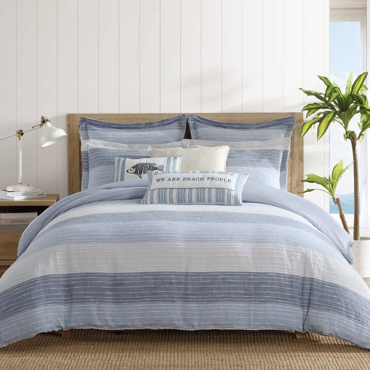 Levtex Home - Wholesale Bedding Set - Sand Stripes Duvet/Comforter Set