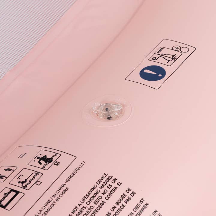 Flamingueo – wholesale Beach accessories – Wavy pink grid float6