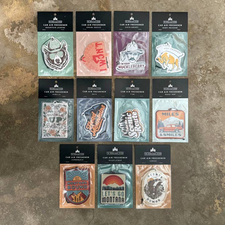 The Montana Scene - Wholesale Car Freshener - Unisex - Air Fresheners9