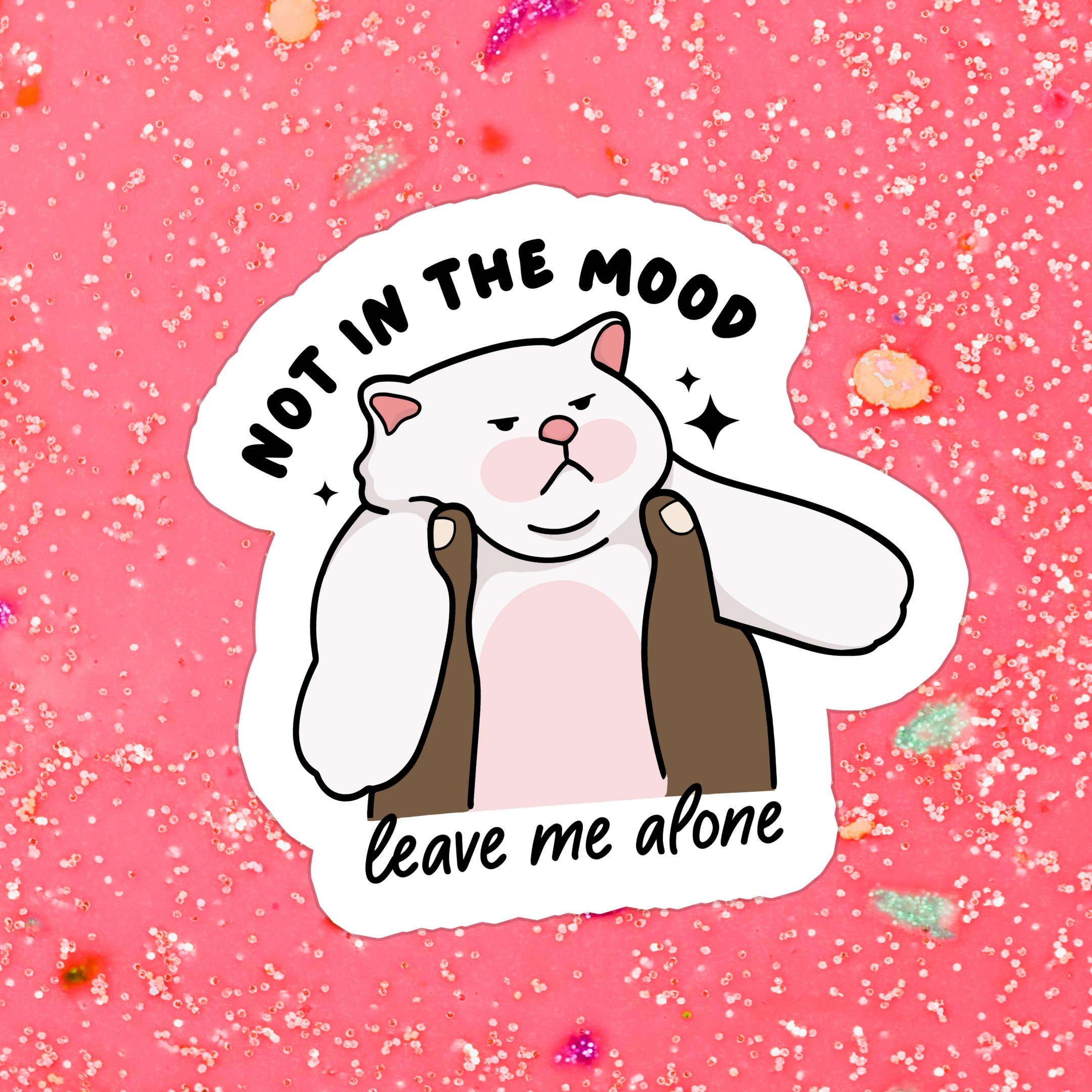 Stickers+ X Ashley Bexar - Vente Autocollant - Autocollant en vinyle imperméable Cat Mama Cats Funny Relatable0