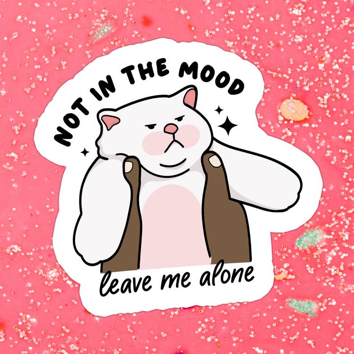 Stickers+ X Ashley Bexar - Vente Autocollant - Autocollant en vinyle imperméable Cat Mama Cats Funny Relatable0