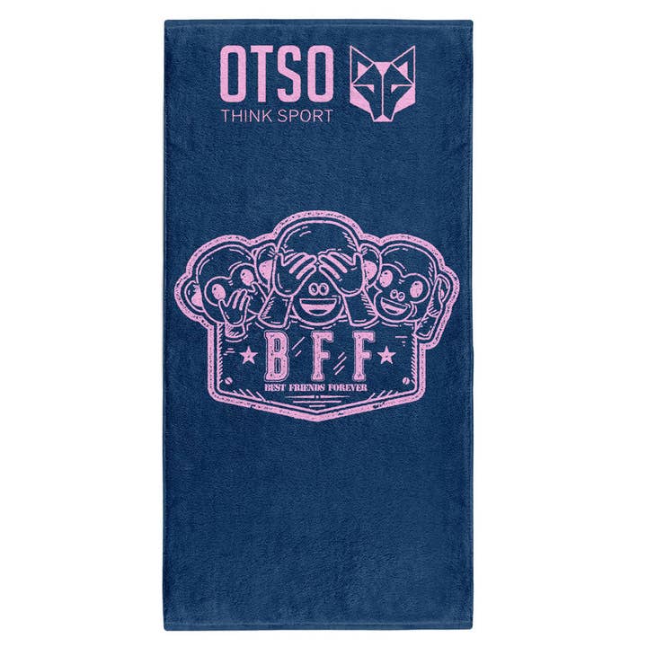 OTSO – Großhandel Badetuch – Mikrofaserhandtuch - Emoji Love First1