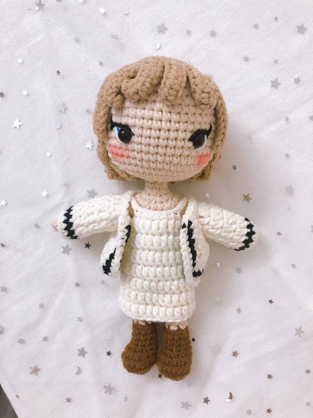 TOMOPOD LLC - Wholesale Christmas Decoration - Crochet Girls Dolls, Cute Girly Crochet  5