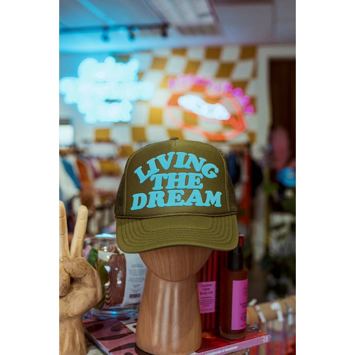 Ascot + Hart - Wholesale Trucker Hat - Unisex - Living The Dream Trucker