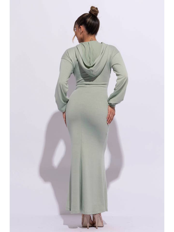 K Too – wholesale Dress – Women's – Hoodie maxi dress17