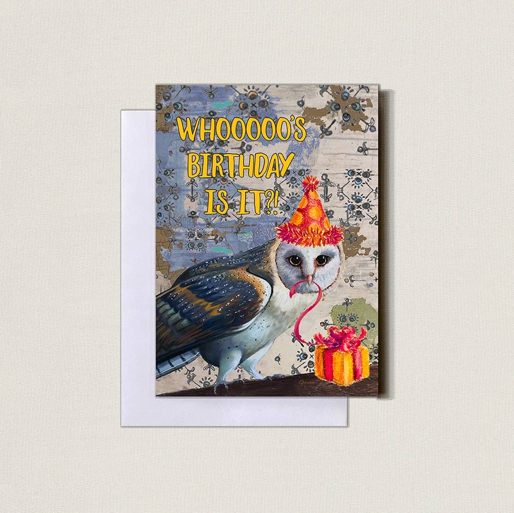 Graviss Studios - Vente Cartes d'anniversaire - Hoot0