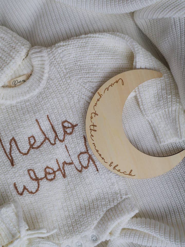 TE AMO A LA LUNA Y DE VUELTA para venta al por mayor de Petite + Co