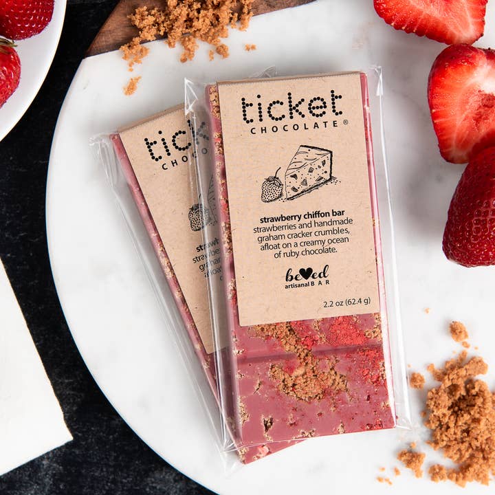 Ticket Chocolate - Wholesale Chocolate Bar - Artisan Beloved Chocolate Bars