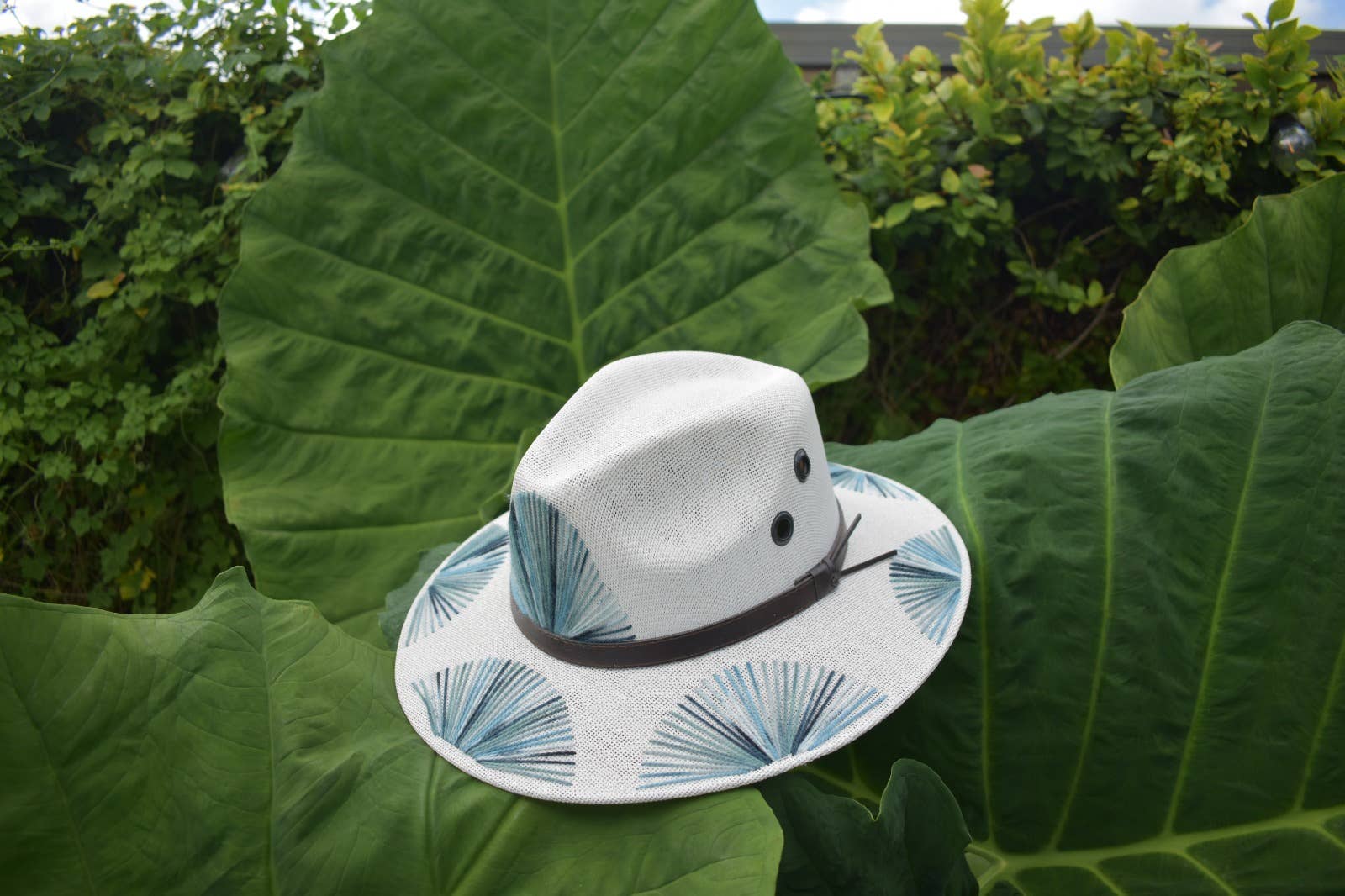 Campelle - Vendita all'ingrosso Cappello di paglia - Donna - Cappello blu delle Maldive4