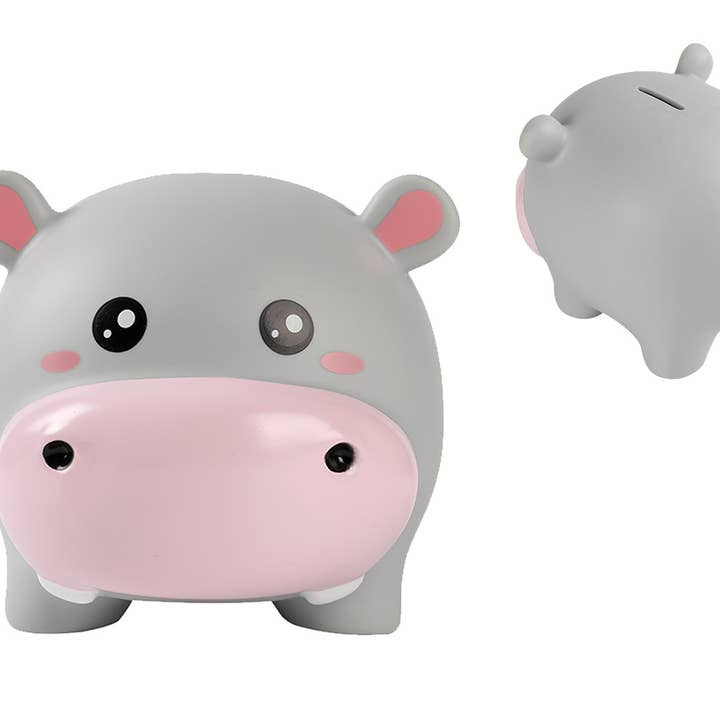 Piggy Bank Hippo for wholesale by I-Total, I-Drink