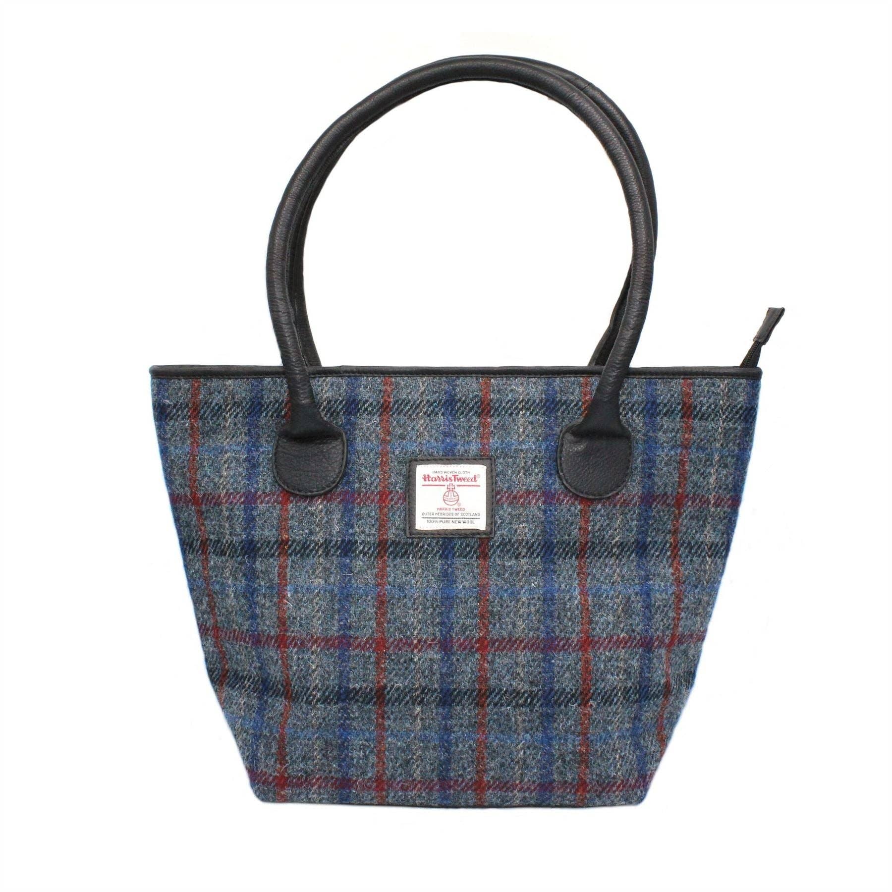 Heather Hats & Accessories - Vente Tote bag – femme - Sac cabas en tweed Harris Ailsa ZB0843