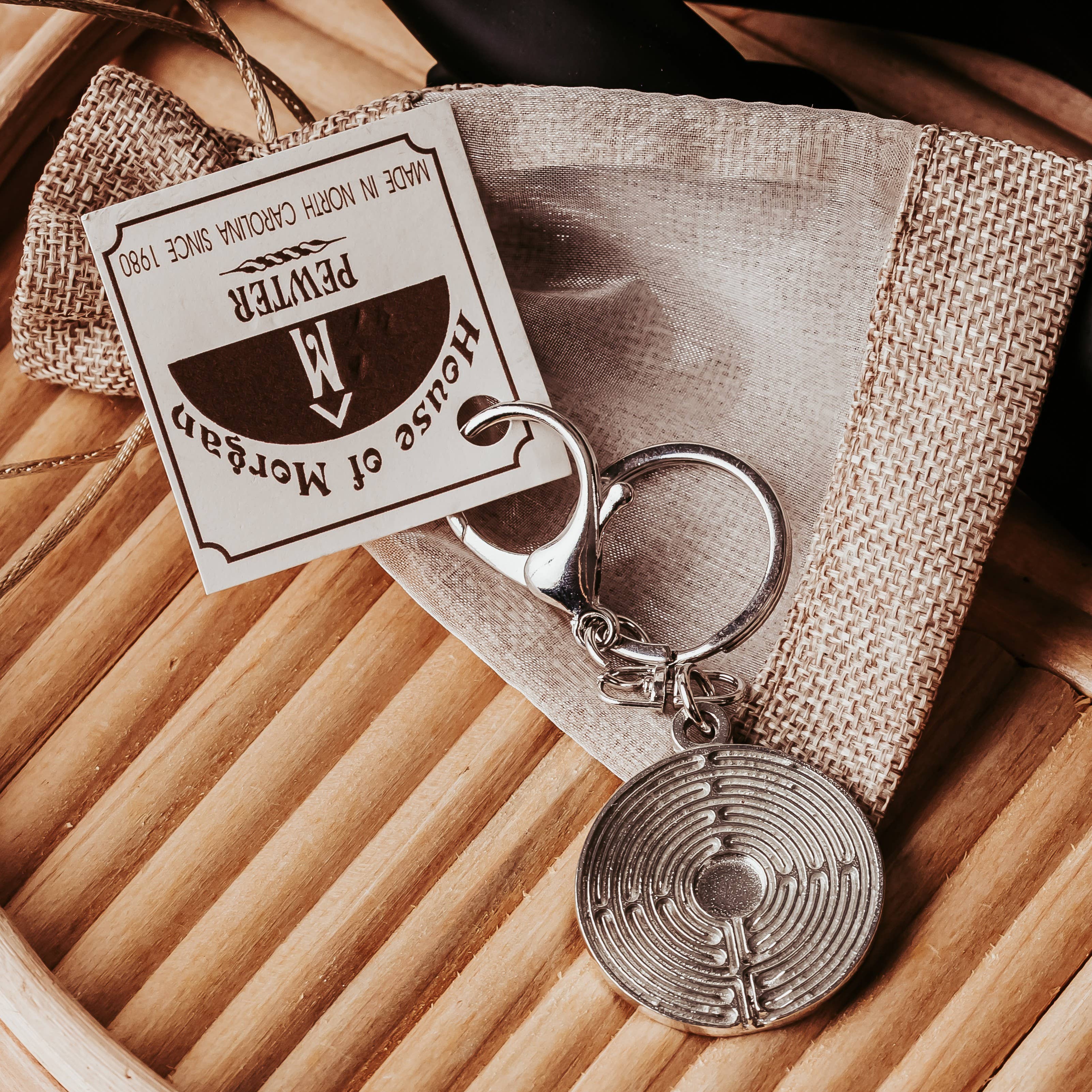 House of Morgan Pewter - Wholesale Keepsake Coin/Token - Handmade Labyrinth Gifts - Religious Prayer and Meditation 2