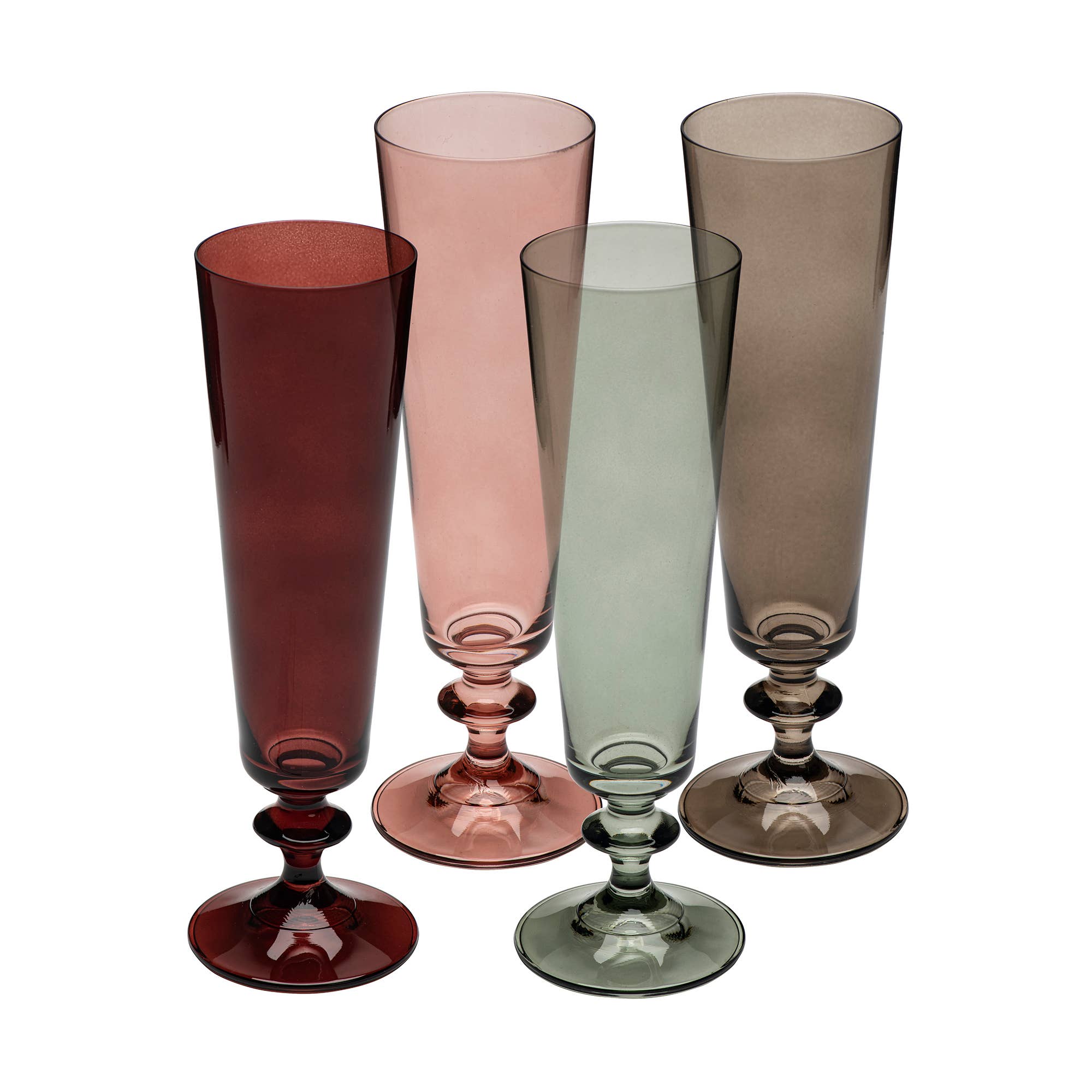 David Shaw Tableware - Wholesale Champagne Flute - Bella Champagne Flute Merlot2