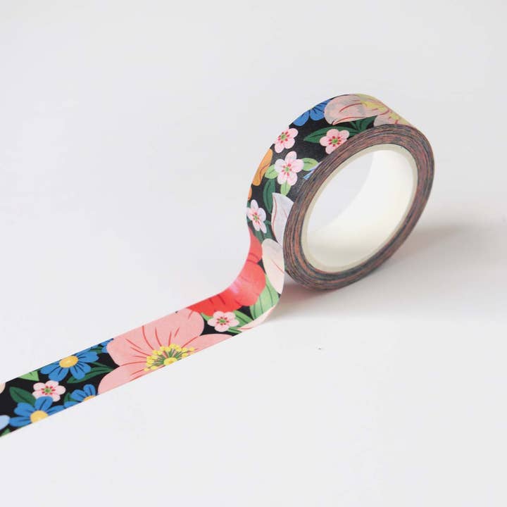 Linden Paper Co. - Wholesale Washi Tape - Dahlia Dance Washi Tape1