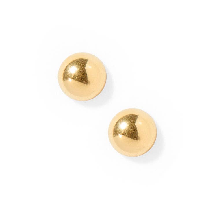 LINNY CO - Wholesale Stud/Post Earrings - Screwback Stud Earrings - Vera Round 8mm2
