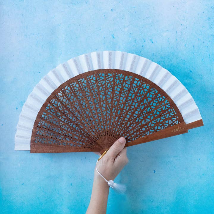 Kanela Fans - Wholesale Handheld Folding Fan - Alhambra Basic Fan