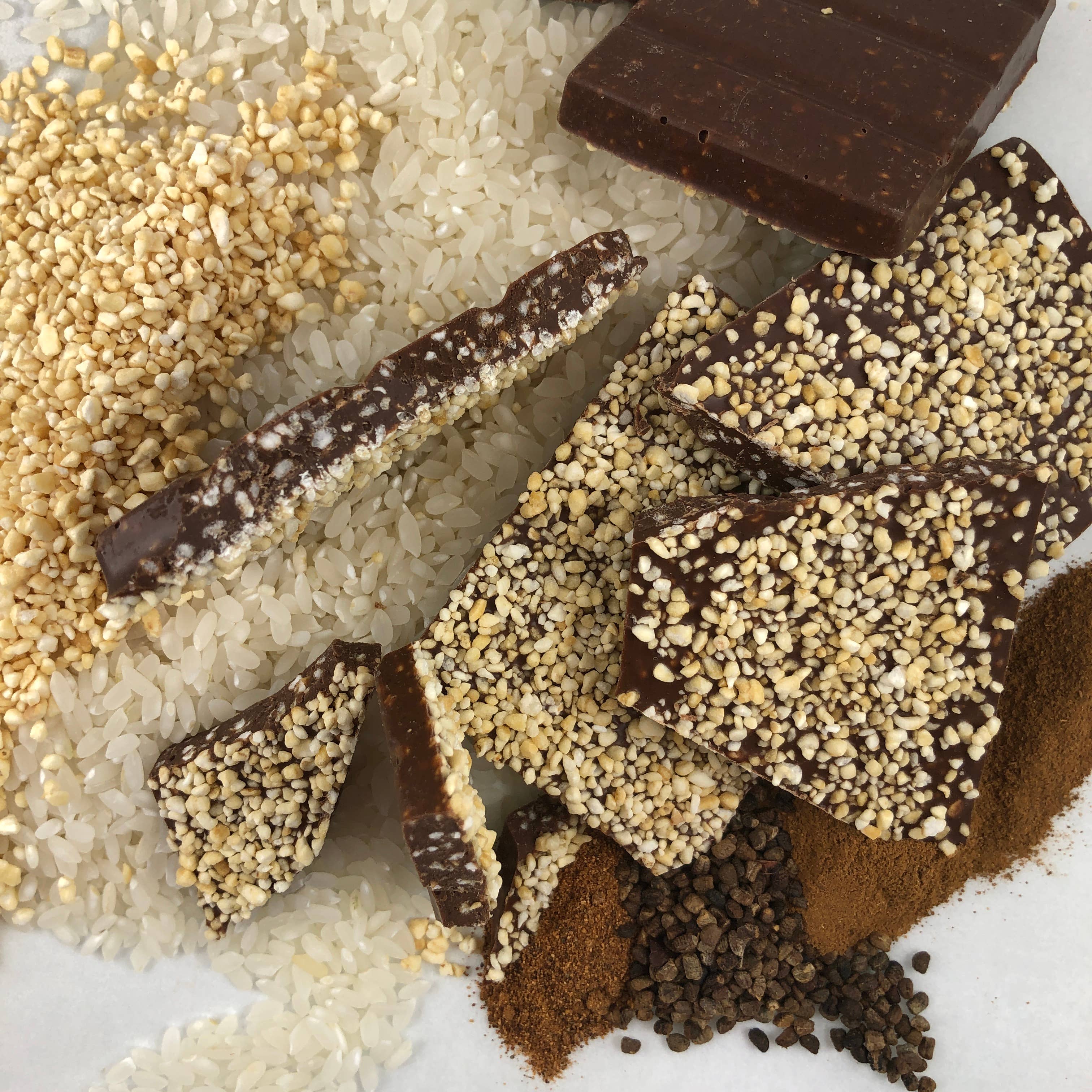 The Xocolate Bar - Wholesale Chocolate Bar - Arroz con Leche  Bar - Cinnamon Rice Organic Milk Chocolate4