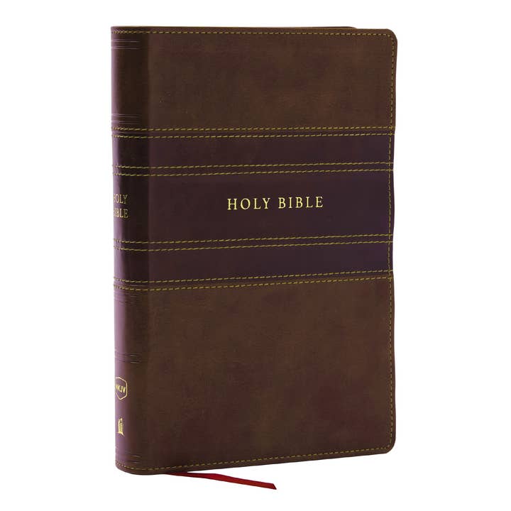 HarperCollins Christian Publishing - Wholesale Book - Adult - NKJV Large Print Personal Size Reference Bible, Leathersoft