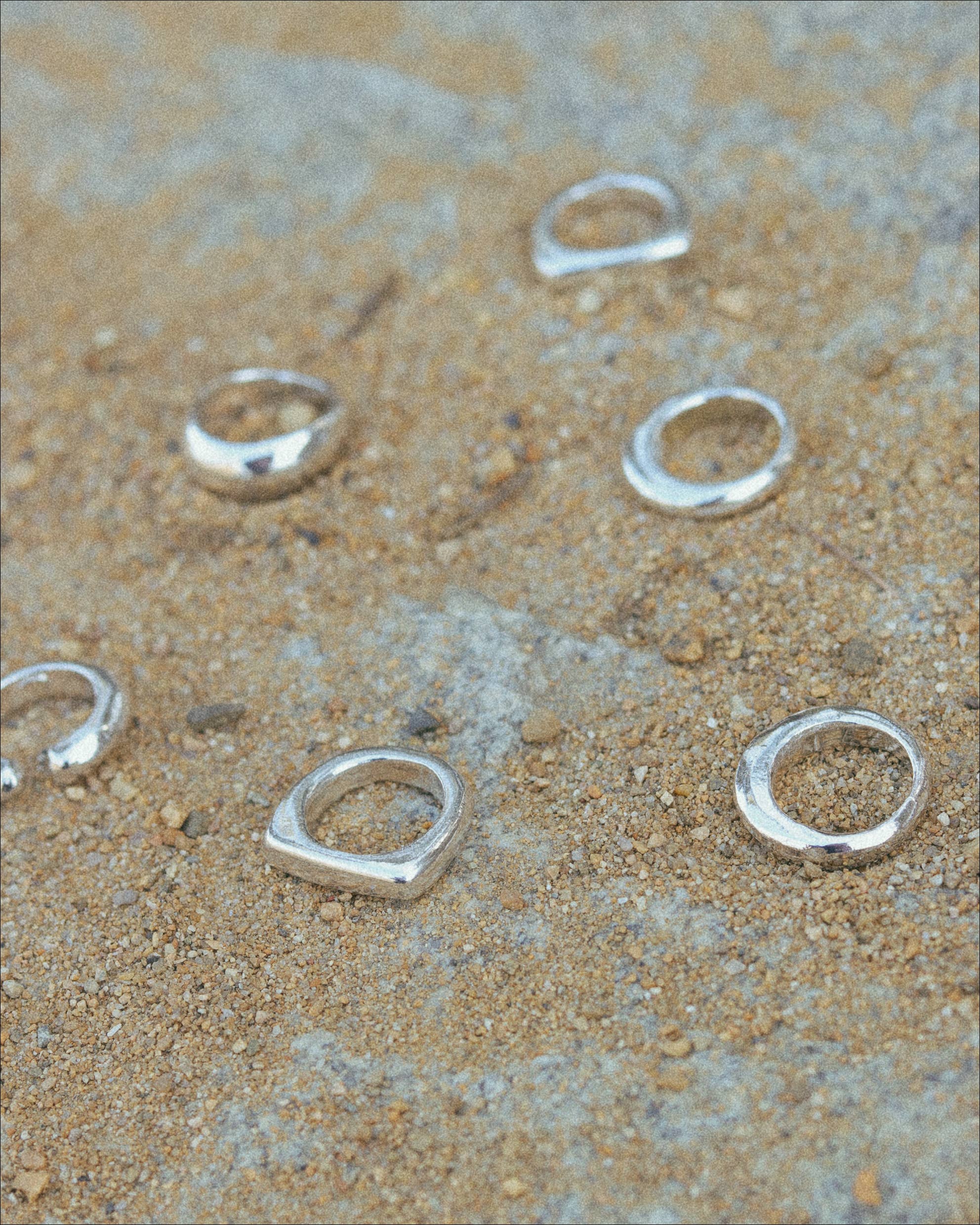 Goldie Jewelry - Vendita all'ingrosso Anello midi/a fascia - Anello MUDRA - Argento4