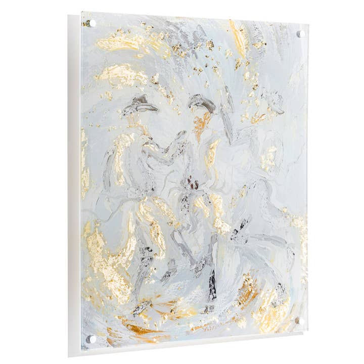 Painted Dancing Chassidim by Zelda for wholesale by Waterdale Collection