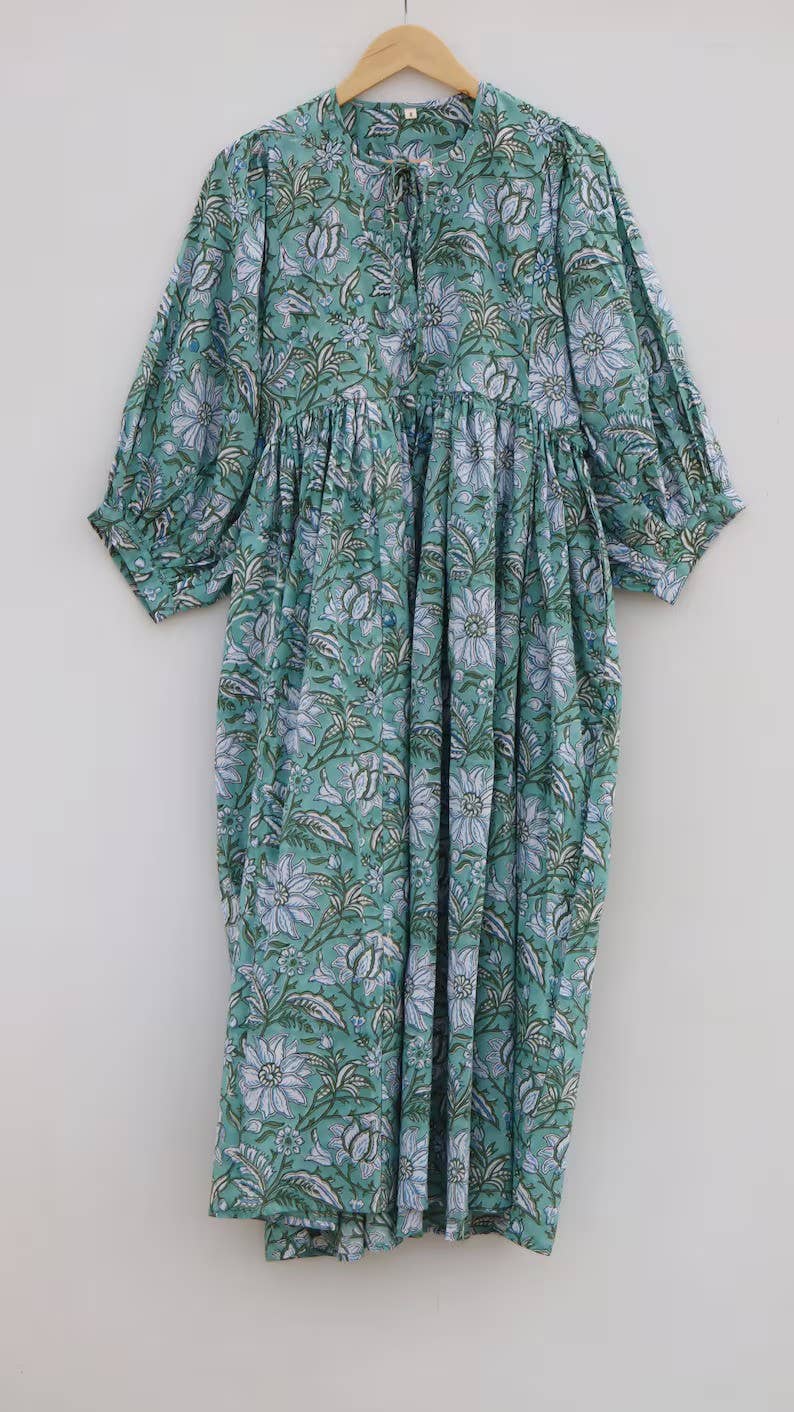 bhavnas boutique - Wholesale Dress - Women's - Summer Midi Dress Tiger Print Mini Dress Long Block Printed