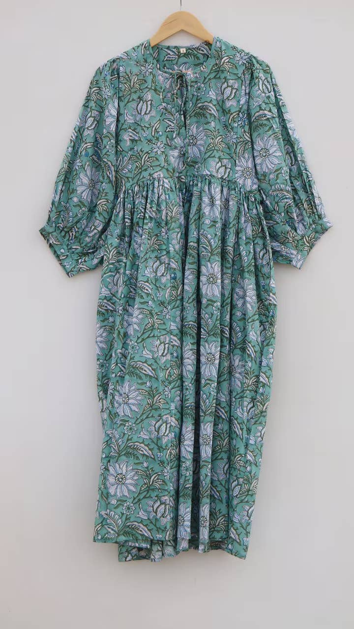 bhavnas boutique - Wholesale Dress - Women's - Summer Midi Dress Tiger Print Mini Dress Long Block Printed0