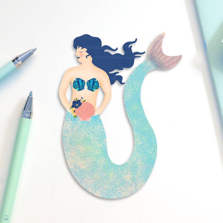 Classy Mermaid Sticker for wholesale by inkpaperfable