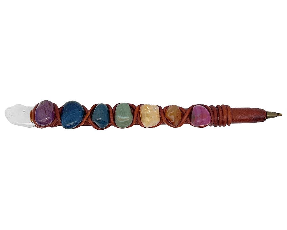 Pichincha - Wholesale Pen - Chakra 7 Stone Durepox Resin Refillable Pen0